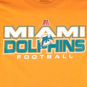 NFL - Orange Miami Dolphins T-Shirt 2000s Large Vintage Retro Football