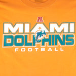 NFL - Orange Miami Dolphins T-Shirt 2000s Large Vintage Retro Football