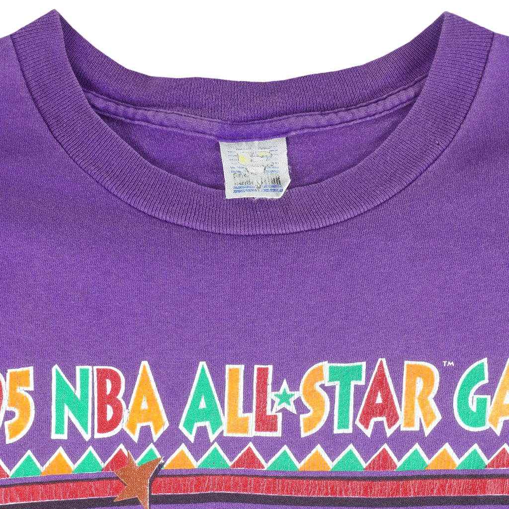 NBA - Phoenix Arizona All Star Game Single Stitch T-Shirt 1995 Small Vintage Retro Basketball
