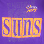 NBA (Logo 7) - Phoenix Suns Single Stitch T-Shirt 1990s Large Vintage Retro Basketball