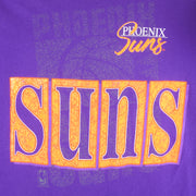 NBA (Logo 7) - Phoenix Suns Single Stitch T-Shirt 1990s Large Vintage Retro Basketball