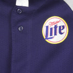 Vintage (Majestic) - Miller Lite Jersey T-Shirt 1990s X-Large vintage Retro