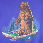 Vintage (Signal Sport) - Grizzlies Bears Crew Neck Sweatshirt 1990s Large Vintage Retro