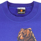 Vintage (Signal Sport) - Grizzlies Bears Crew Neck Sweatshirt 1990s Large Vintage Retro