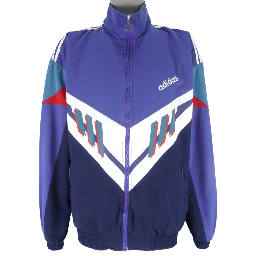 Adidas - Athletic Pro Sports Track Jacket 1990s Large Vintage Retro