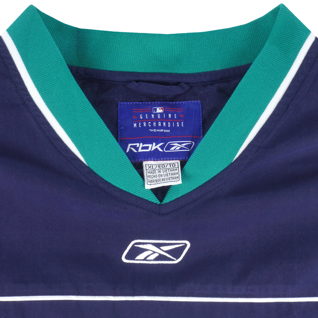 Reebok - Seattle Mariners Pullover Windbreaker 2006 X-Large Vintage Retro Baseball