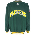 Starter (Pro Line) - Green Bay Packers Pullover Jacket 1990s Large vintage Retro Football