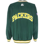 Starter (Pro Line) - Green Bay Packers Pullover Jacket 1990s Large