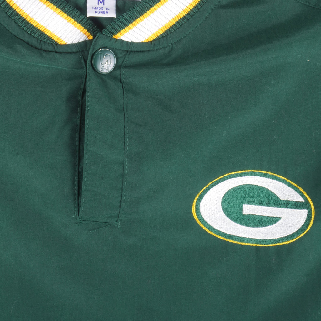 Starter (Pro Line) - Green Bay Packers Pullover Jacket 1990s Large vintage Retro Football