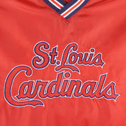 MLB - St. Louis Cardinals Embroidered Pullover Windbreaker 1990s X-Large Vintage Retro Baseball
