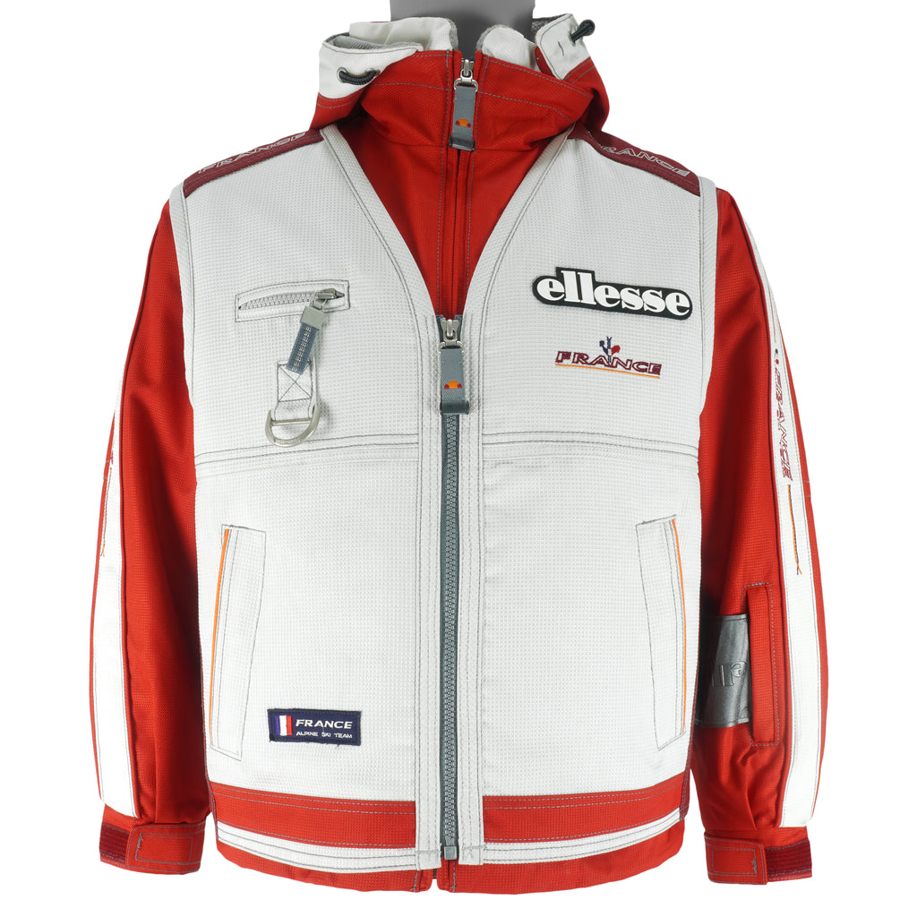Ellesse - France Alpine Ski Team Jacket 1990s Medium Vintage Retro