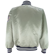 MLB (Felco) - New York Yankees Satin Jacket 1980s Medium Vintage Retro Baseball