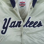 MLB (Felco) - New York Yankees Satin Jacket 1980s Medium Vintage Retro Baseball