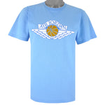 Jordan - Blue Basketball Carmelo Anthony T-Shirt Small Vintage Retro