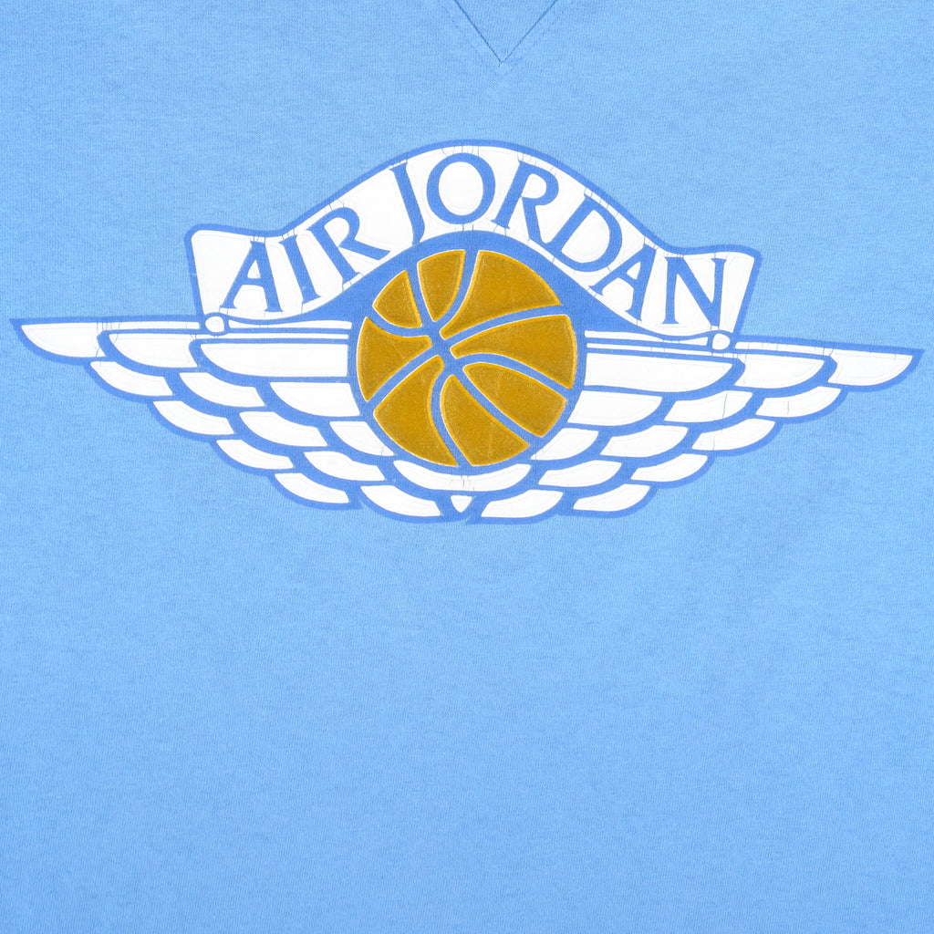 Jordan - Blue Basketball Carmelo Anthony T-Shirt Small Vintage Retro