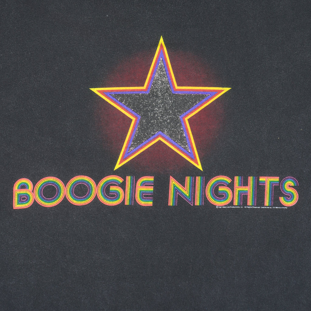 Vintage (Danish) - Boogie Nights Movie Single Stitch T-Shirt 1997 Large Vintage Retro