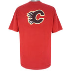 Nike - Calgary Just Do It Flames T-Shirt 1990s X-Large Vintage Retro Hockey