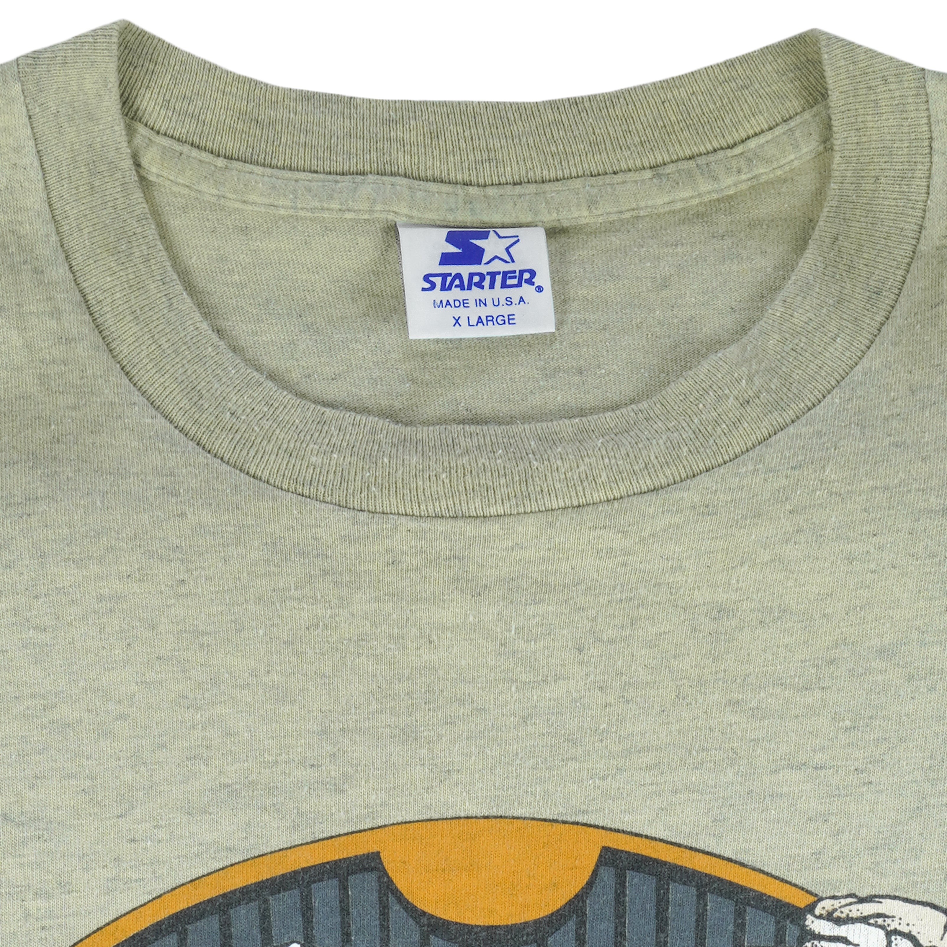 Starter - Pittsburgh Pirates Logo Single Stitch T-Shirt 1993 X-Large Vintage Retro Baseball