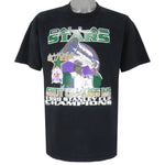 NHL (Majestic) - Dallas Stars Stanley Cup Champions T-Shirt 1999 Large Vintage Retro Hockey