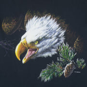 Vintage (Habitat) - Bold Eagle Print Single Stitch T-Shirt 1990s Large Vintage Retro
