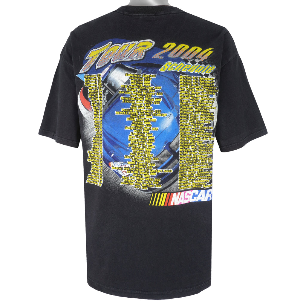 NASCAR (Gildan) - Feel The Thunder Tour T-Shirt 2004 X-Large Vintage Retro