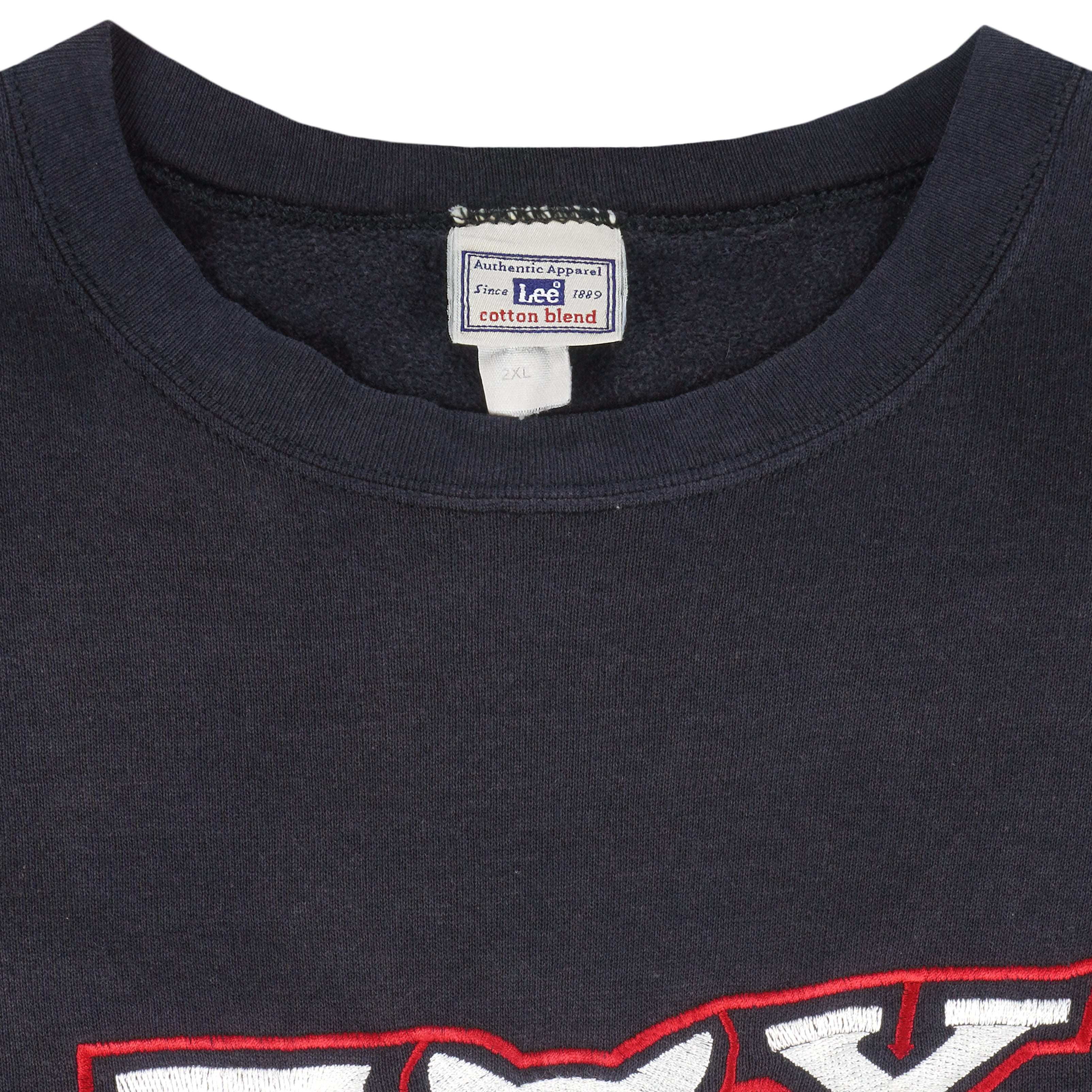 Vintage (Lee) - Fox Riders Co. Embroidered Crew Neck Sweatshirt 2X-Large Vintage Retro