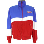 Vintage (Swingster) - Blue & Red Snickers Racing Team Windbreaker 1990s Large