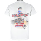 Budweiser - This Bud's For You King Of Beers T-Shirt 1995 Medium Vintage Retro
