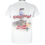 Budweiser - This Bud's For You King Of Beers T-Shirt 1995 Medium Vintage Retro