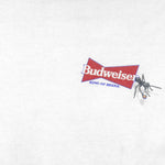 Budweiser - This Bud's For You King Of Beers T-Shirt 1995 Medium Vintage Retro