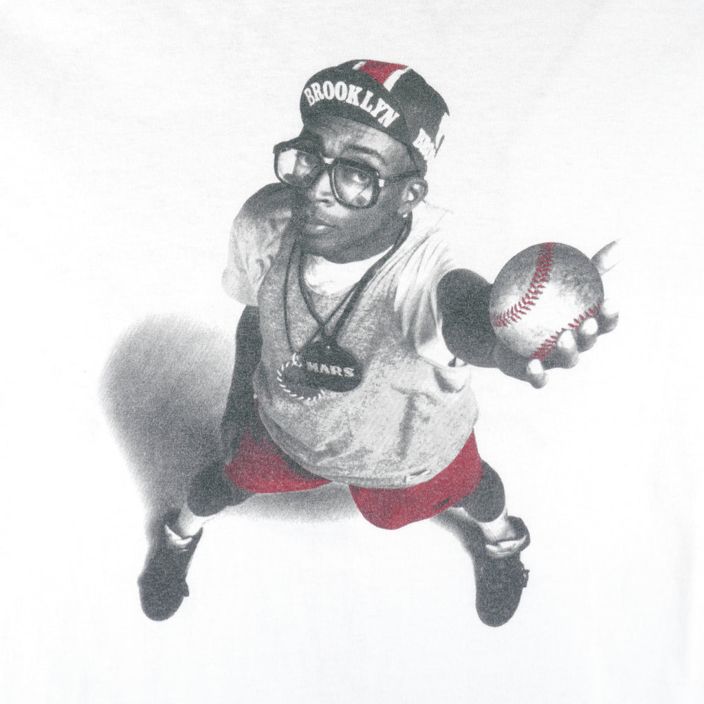 Nike -  Spike Lee X Michael Jordan Yo Money Baseball T-Shirt 1990s Large Vintage Retro