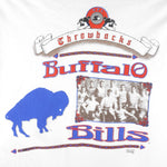 Starter - Buffalo Bills Throwbacks Single Stitch T-Shirt 1990s Medium Vintage Retro Football