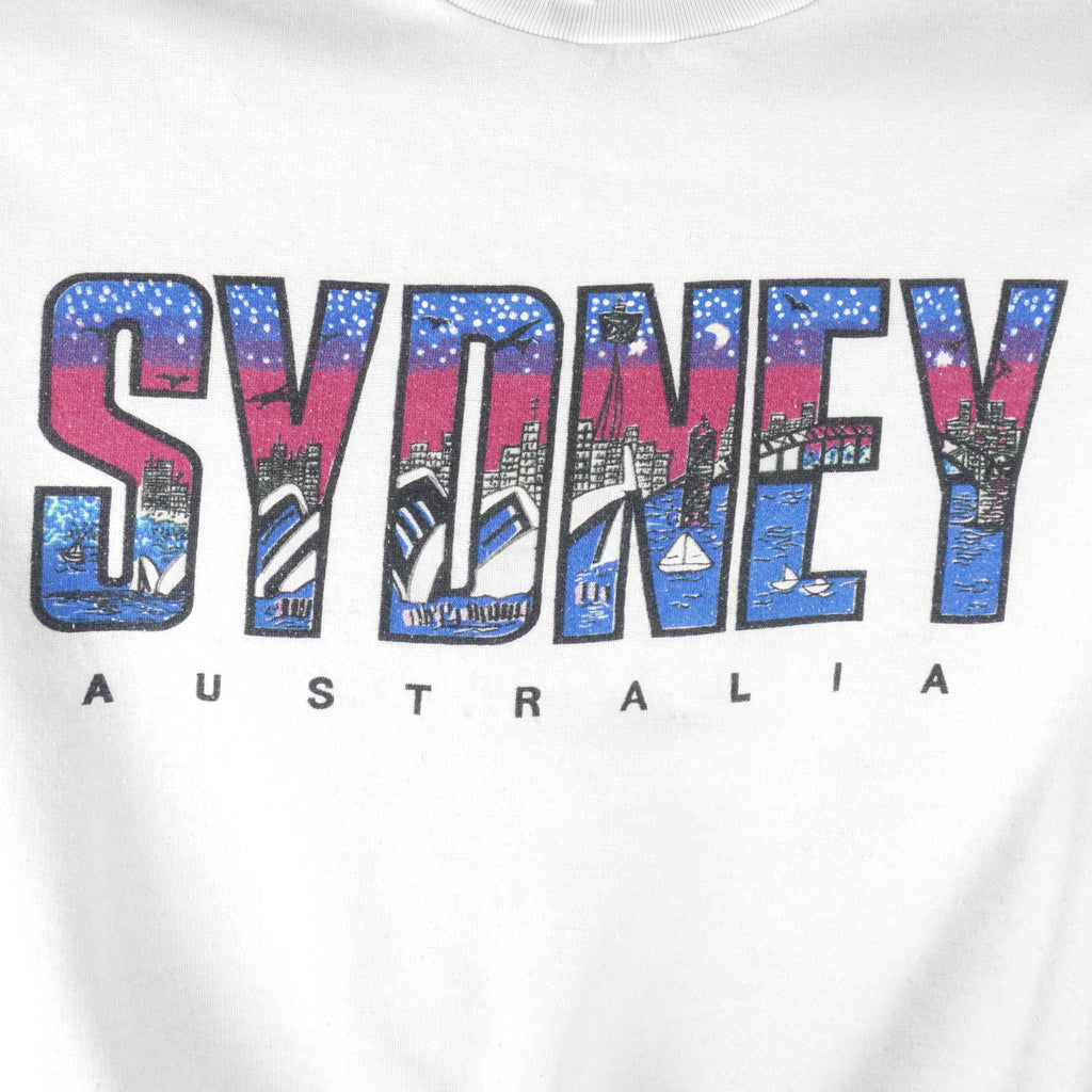 Vintage - Sydney Australia Crew Neck Sweatshirt 1990s X-Large Vintage Retro