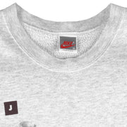 Nike - Michael Jordan No. 23 Grey Tag Crew Neck Sweatshirt 1990s X-Large Vintage Retro Basketball