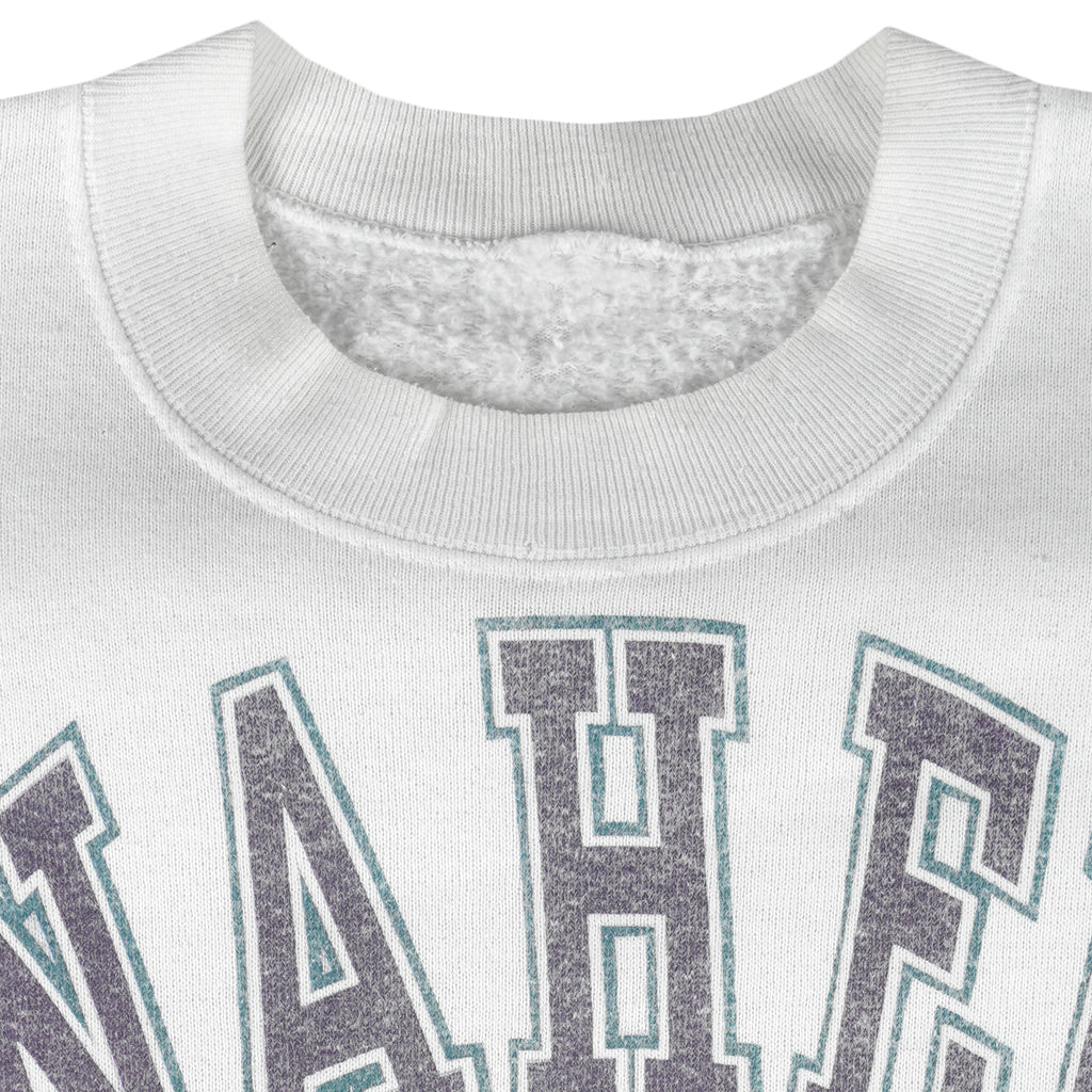 NHL - Anaheim Mighty Ducks Crew Neck Sweatshirt 1990s Large Vintage Retro Hockey