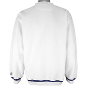 MLB (Logo Athletic) - New York Yankees Embroidered Crew Neck Sweatshirt 1990s Large Vintage Retro Baseball