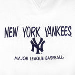 MLB (Logo Athletic) - New York Yankees Embroidered Crew Neck Sweatshirt 1990s Large Vintage Retro Baseball