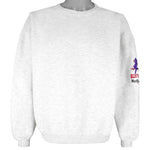 Vintage (Marlboro) - Light Grey Unlimited Gecko Crew Neck 1990s Medium