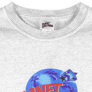 Vintage - Planet Hollywood, New York Crew Neck Sweatshirt 1990s X-Large Vintage Retro
