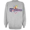 Vintage (Logo 7) - The Bob & Tom Rocks Indy Caricature Sweatshirt 1990s XX-Large Vintage Retro