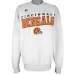 NFL (Pro Player) - Cincinnati Bengals Crew Neck Sweatshirt 1996 X-Large Vintage Retro Football