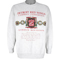 NHL - Detroit Red Wings Campbell Conference Crew Neck Sweatshirt 1990s X-Large Vintage Retro Hockey