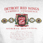 NHL - Detroit Red Wings Campbell Conference Crew Neck Sweatshirt 1990s X-Large Vintage Retro Hockey