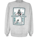 NFL (Players Inc) - Philadelphia Eagles Donovan McNabb Sweatshirt 1999 X-Large