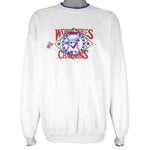 MLB (Kalson) - Toronto Blue Jays Embroidered Sweatshirt 1990s X-Large Vintage Retro Baseball