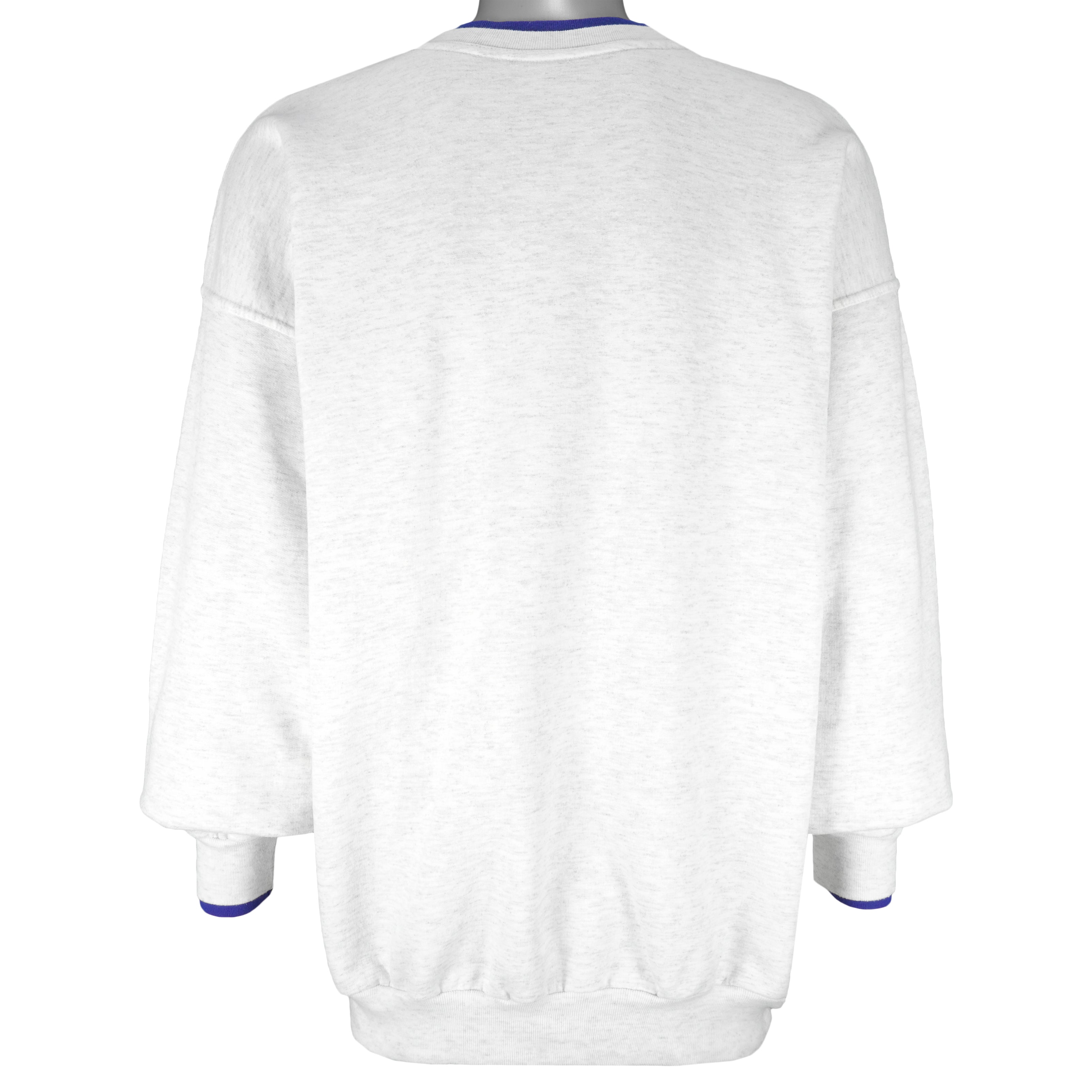 MLB (Kalson) - Toronto Blue Jays Embroidered Sweatshirt 1990s X-Large Vintage Retro Baseball