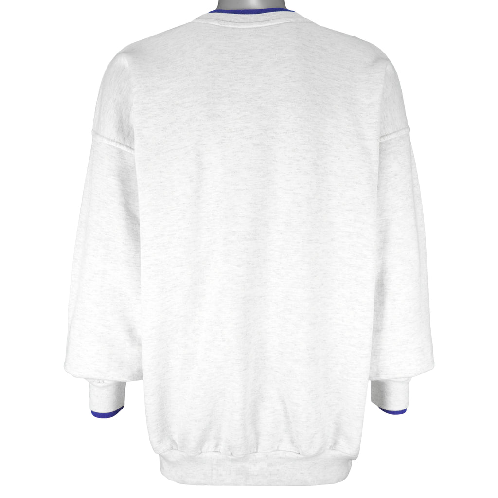 MLB (Kalson) - Toronto Blue Jays Embroidered Sweatshirt 1990s X-Large Vintage Retro Baseball