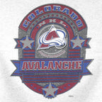 NHL (Tultex) - Colorado Avalanche Crew Neck Sweatshirt 1990s Large Vintage Retro Hockey