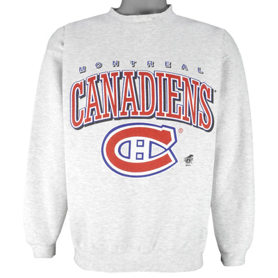 NHL (Ravens) - Montreal Canadiens Crew Neck Sweatshirt 1990s Large