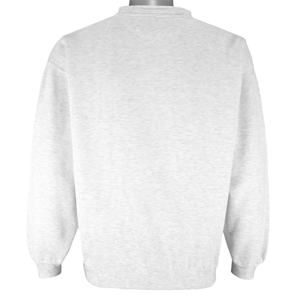 NHL (Ravens) - Montreal Canadiens Crew Neck Sweatshirt 1990s Large Vintage Retro Hockey
